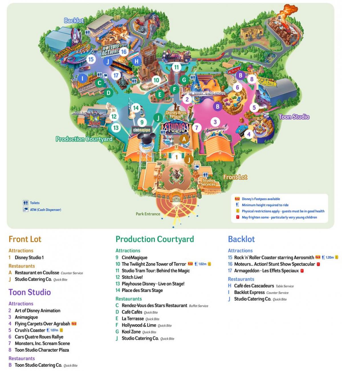 Kart av Disney Studios