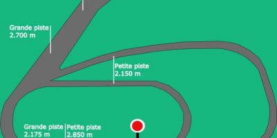 Kart over De Vincennes Hippodrome