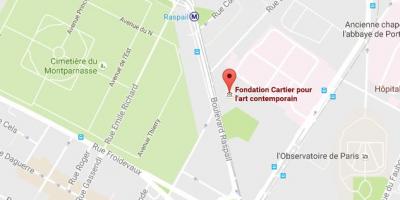 Kart av Fondation Cartier