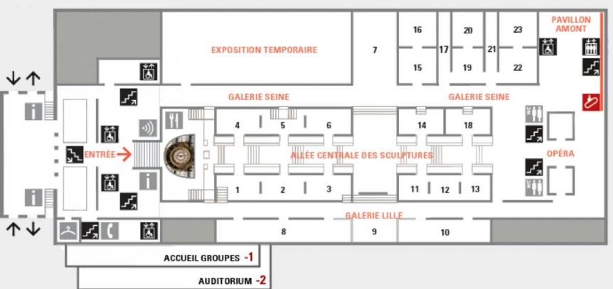 Kart av Musée d ' Orsay