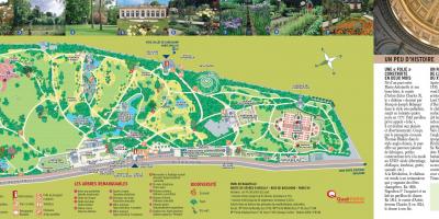 Kart over Parc de Bagatelle